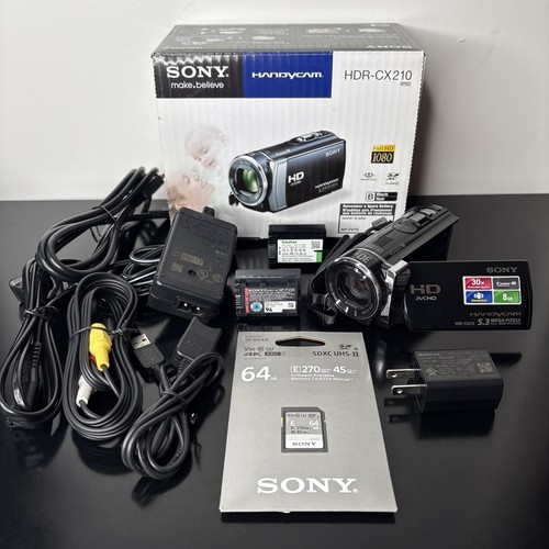 Sony handycam hdr - handycam, hdr-cx210
