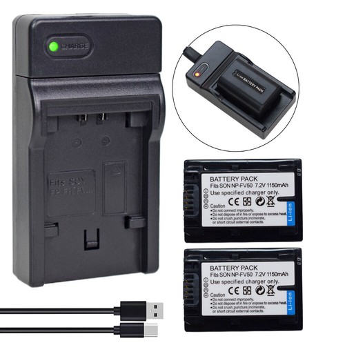 Batteria caricabatterie - 2x,