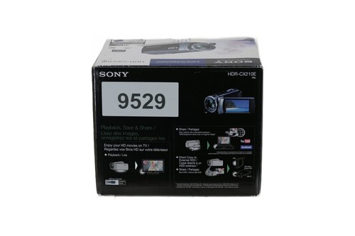 Sony hdr cx210 videocamera - sony, |